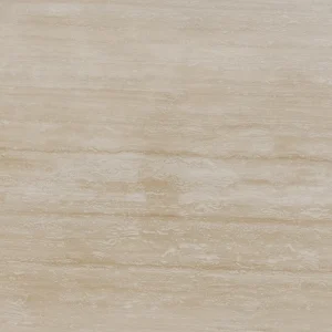 Premium Ramsheh Travertine slab with classic cream and beige tones for exterior cladding